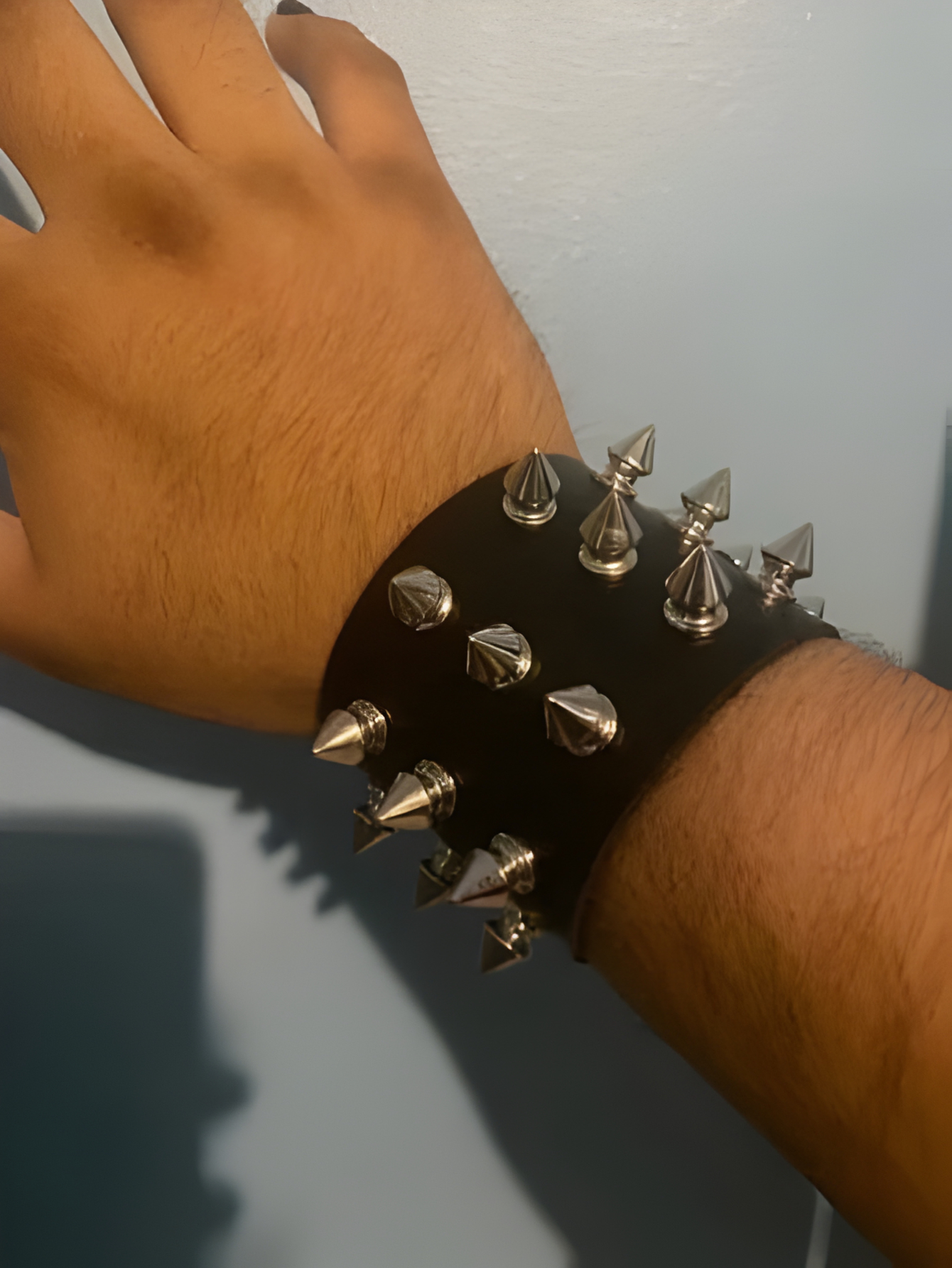 Rock Spiked Bracelet
