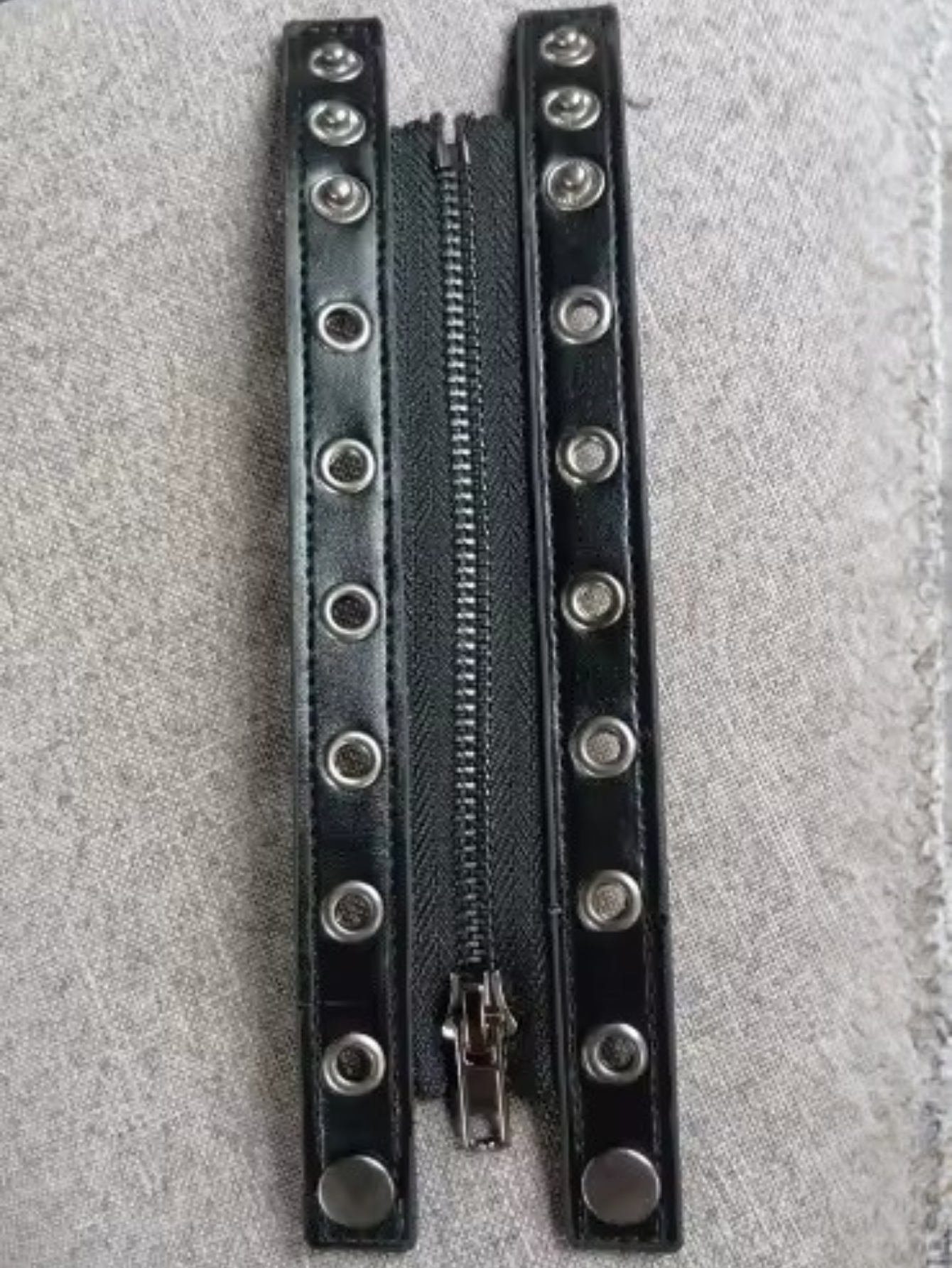 Zipper Punk Bracelet