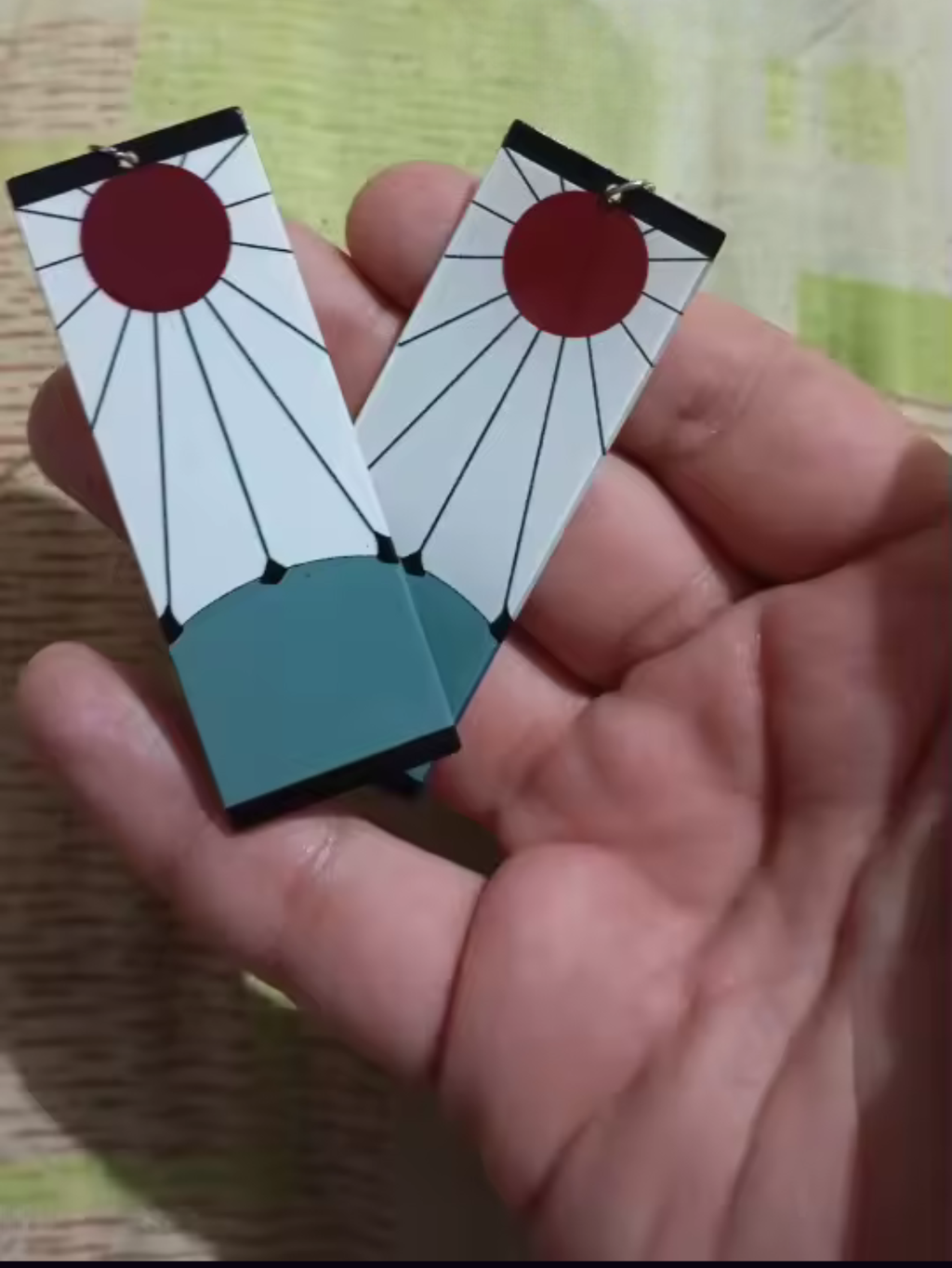 Demon Slayer Earrings Anime Cosplay