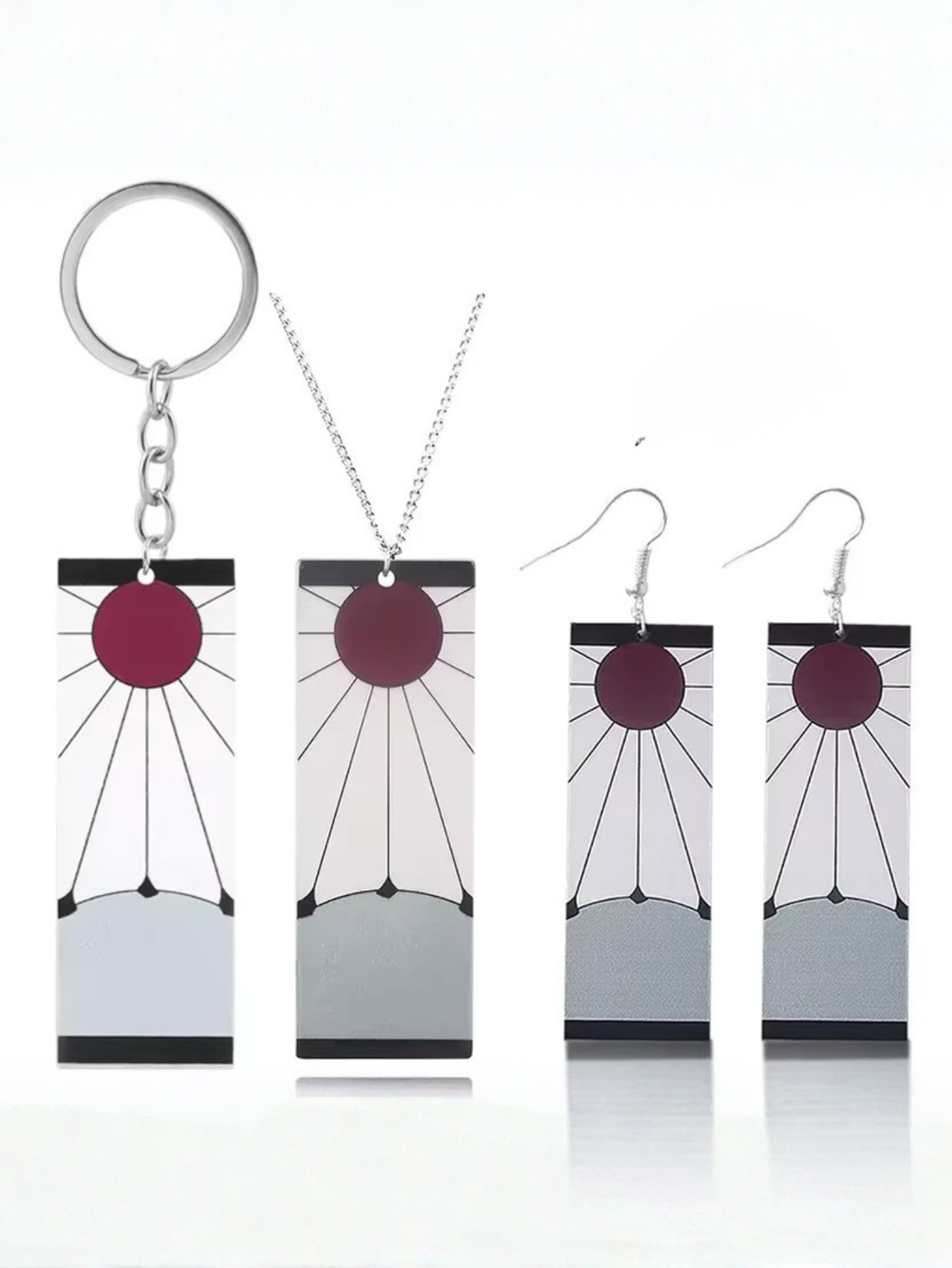 Demon Slayer Earrings Anime Cosplay