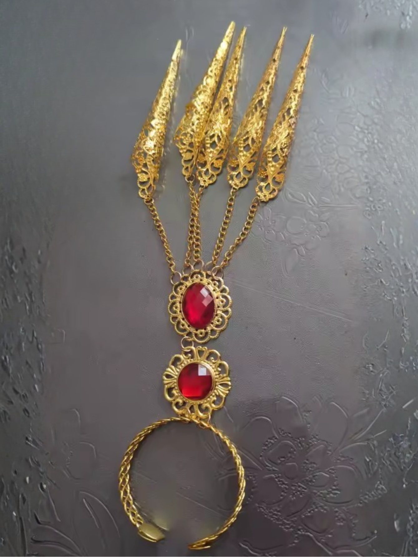 Indian Nail Finger Claws Bracelet