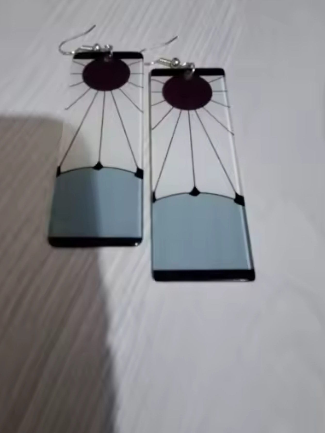 Demon Slayer Earrings Anime Cosplay