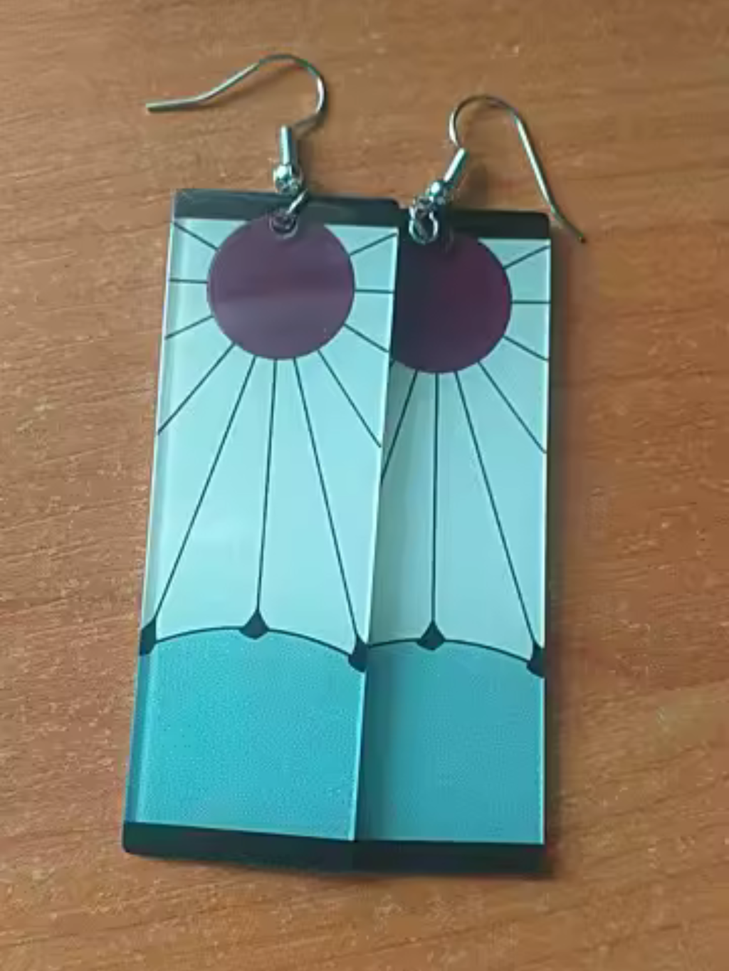 Demon Slayer Earrings Anime Cosplay