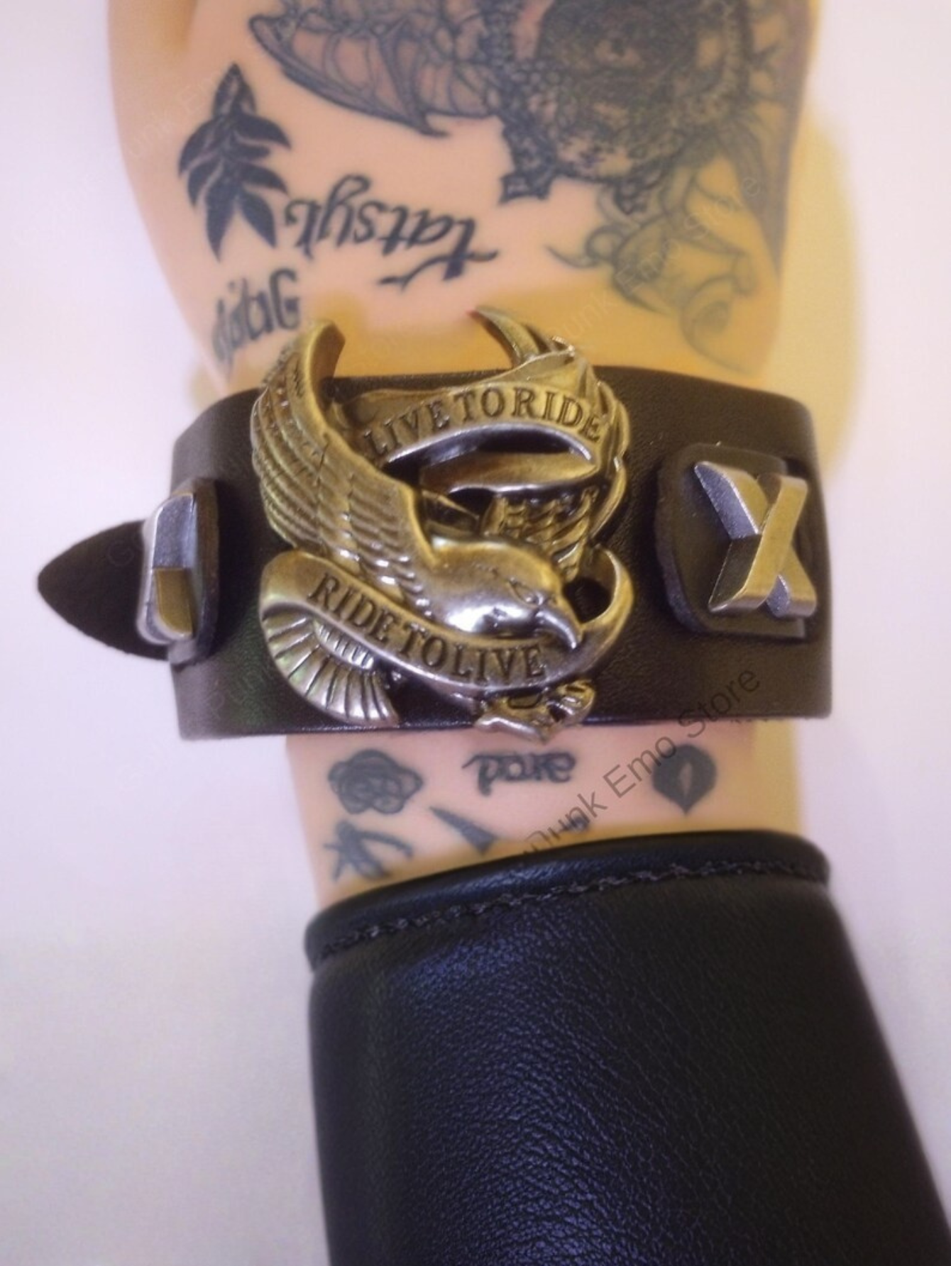 Eagle Biker Bracelet