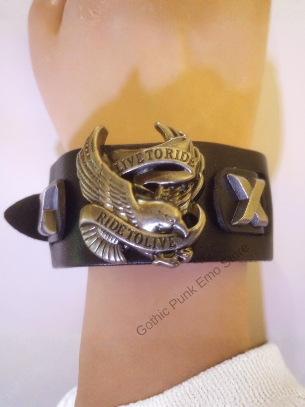 Eagle Biker Bracelet