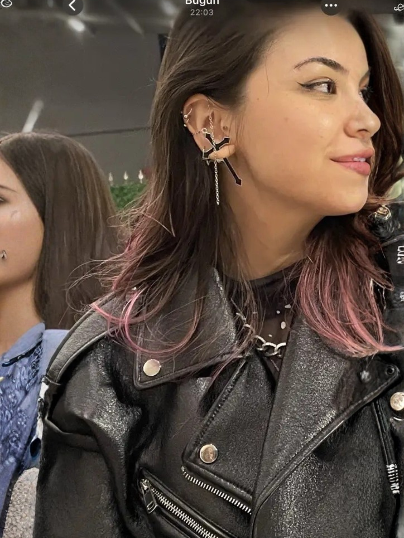 Cross Gothic Punk Earrings