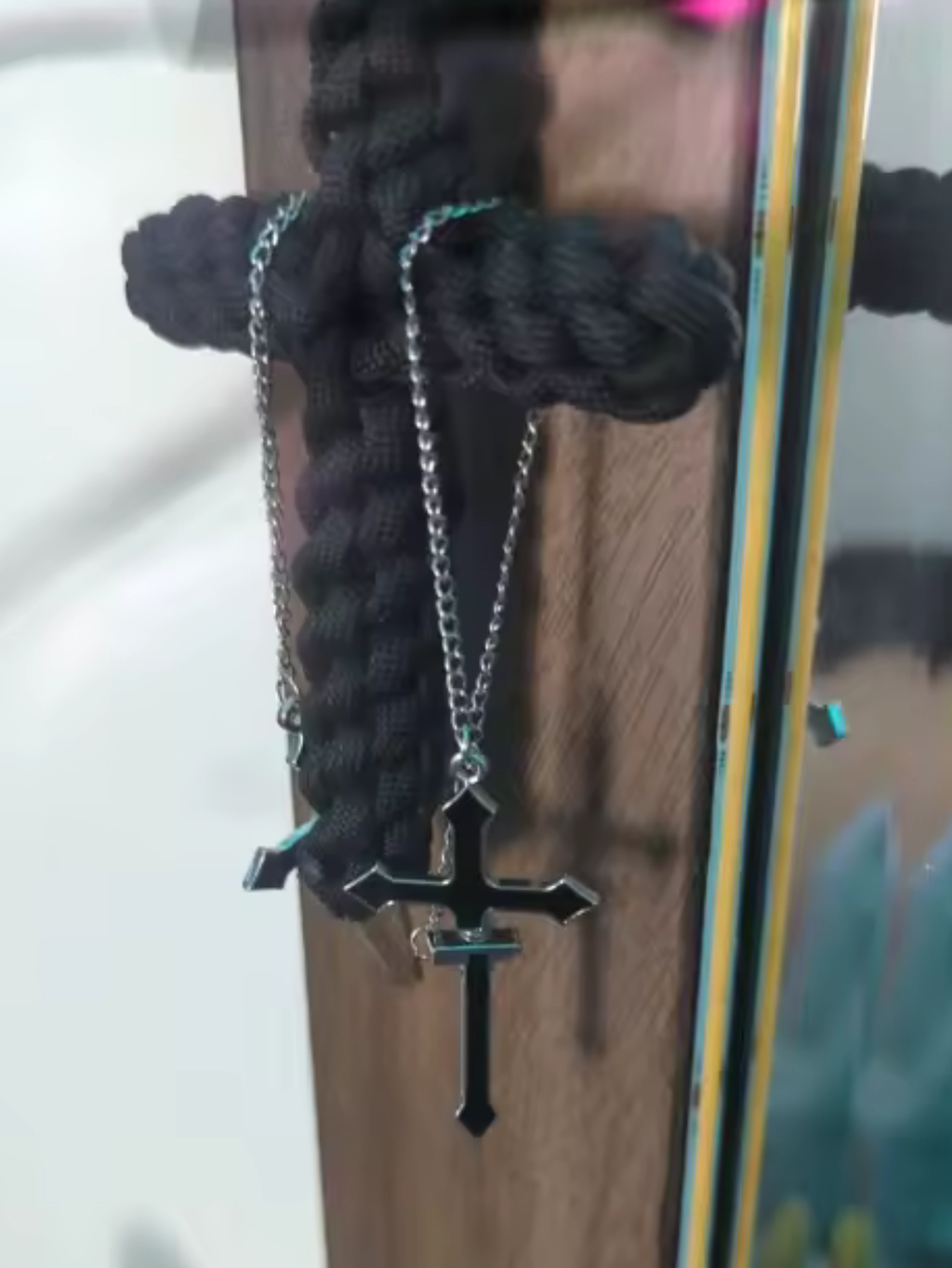 Cross Gothic Punk Earrings