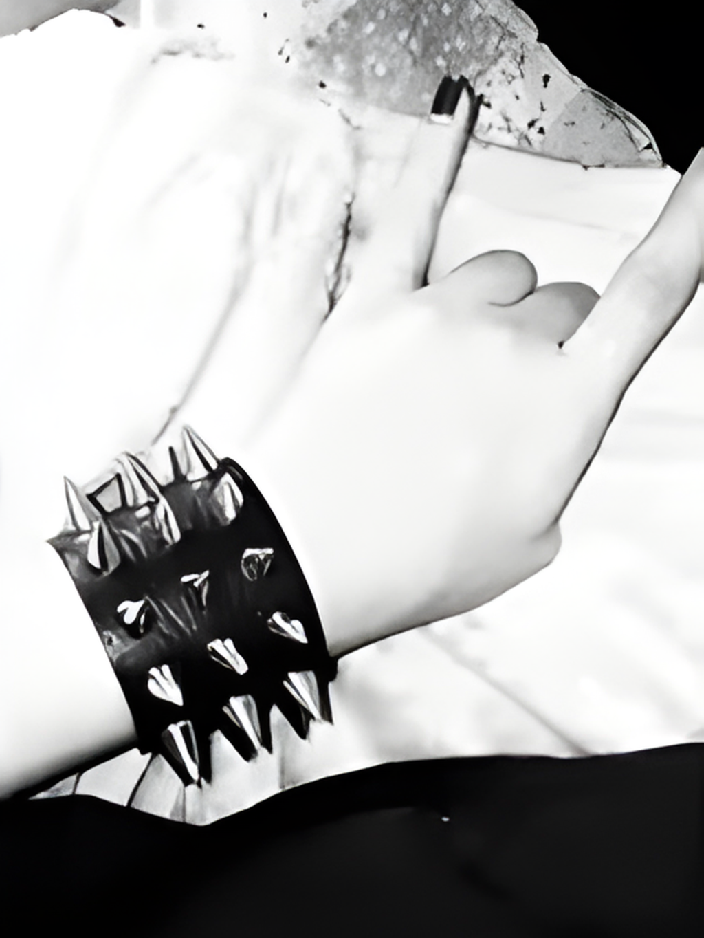 Rock Spiked Bracelet