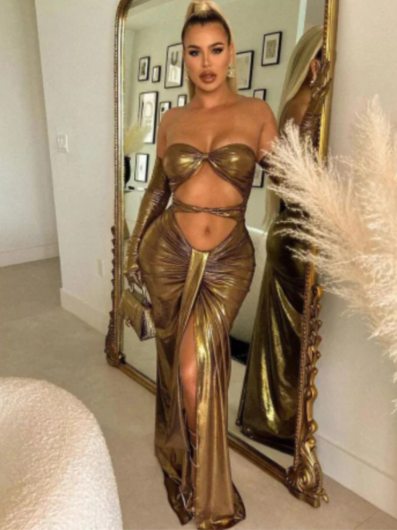 Gold Cleopatra Dress