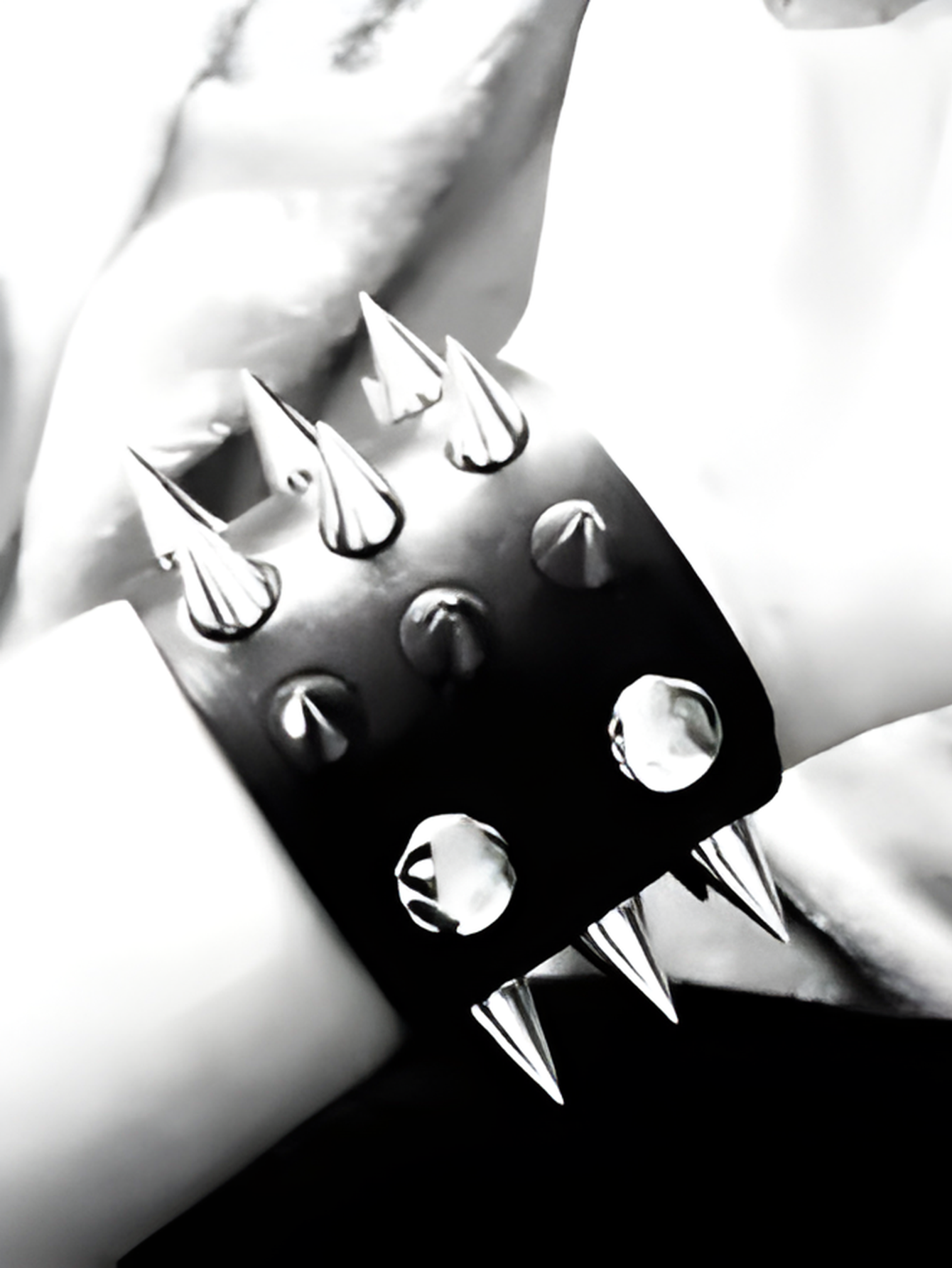 Rock Spiked Bracelet