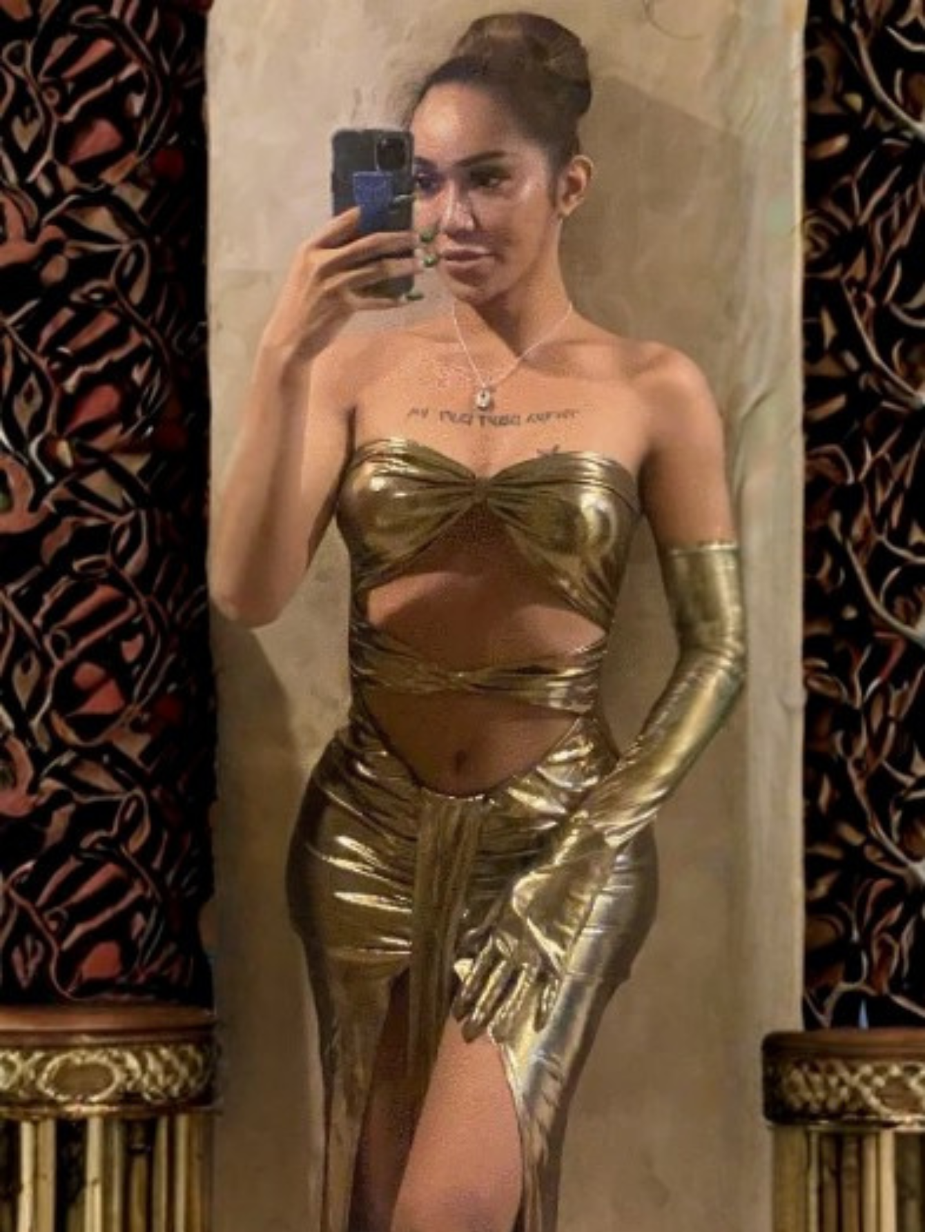Gold Cleopatra Dress