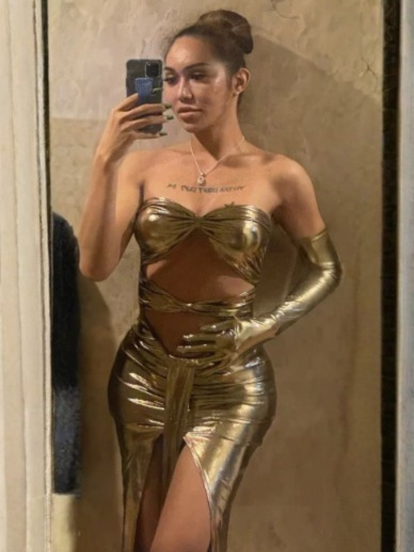 Gold Cleopatra Dress