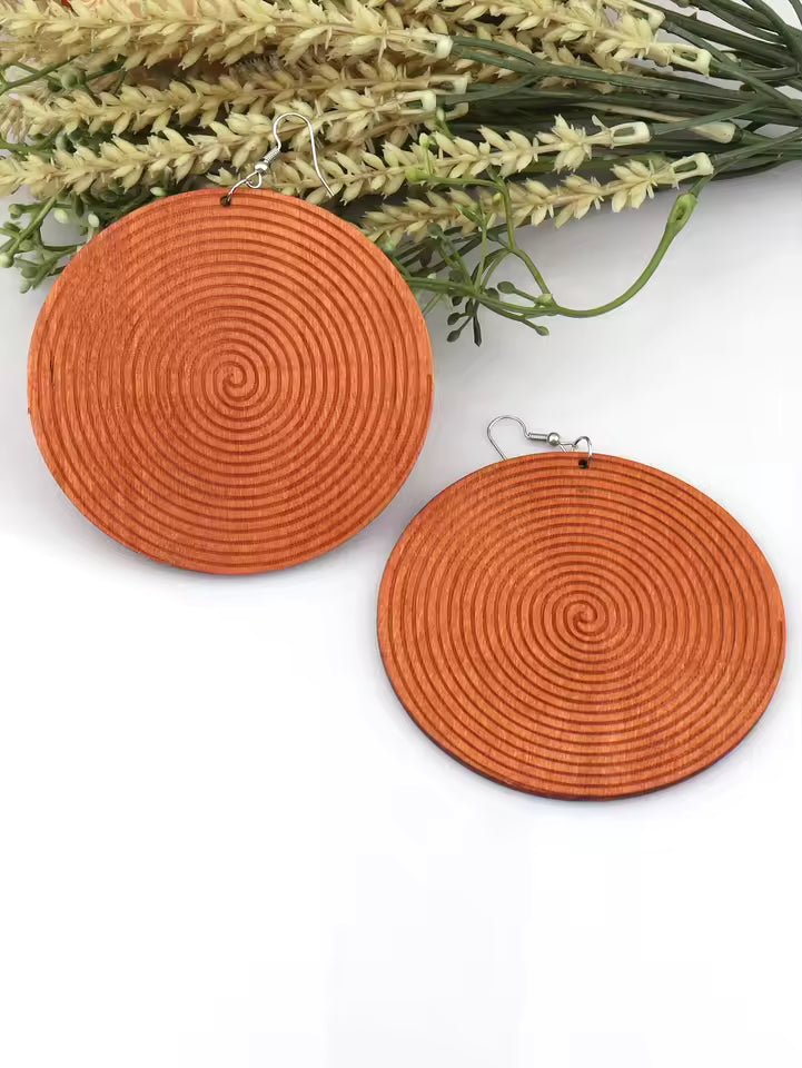 African Tribal Boho Earrings
